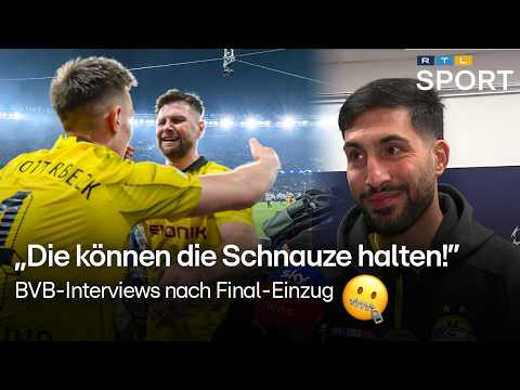 BVB-Helden reagieren auf den Wembley-Einzug 🎤 Die Interviews nach dem Dortmund-Sieg gegen PSG ⚽